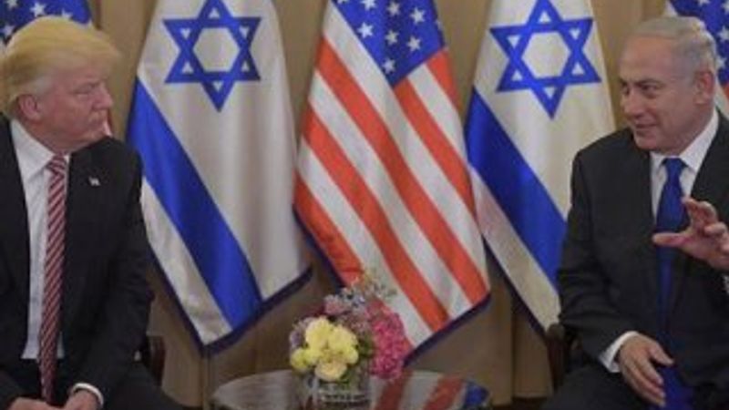 Trump'ın danışmanı İsrail haritası paylaştı