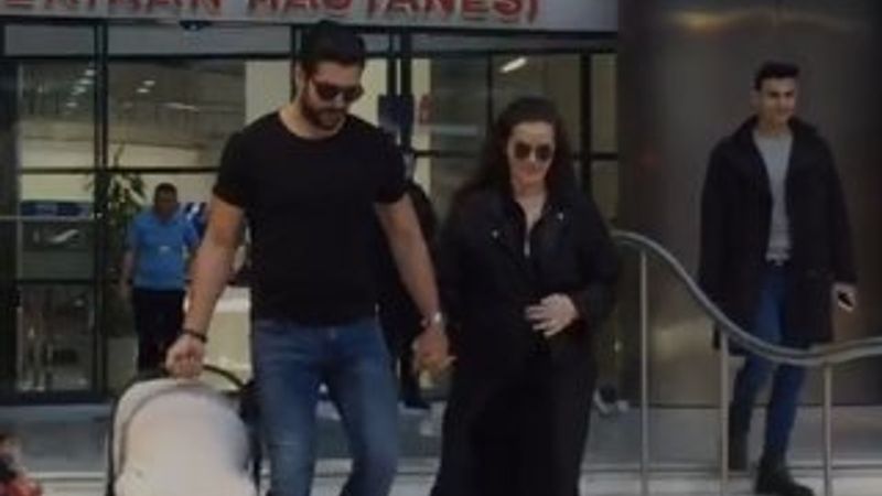 Burak Özçivit ile Fahriye Evcen'e doğum anı sorusu