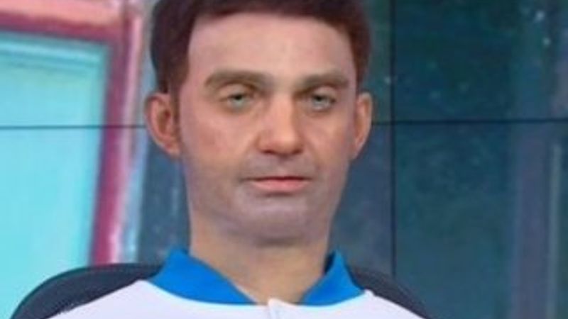 Rus devlet televizyonunda haber sunan spiker robot: Alex