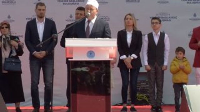 İmamoğlu'nun Maltepe mitingi dualarla başladı