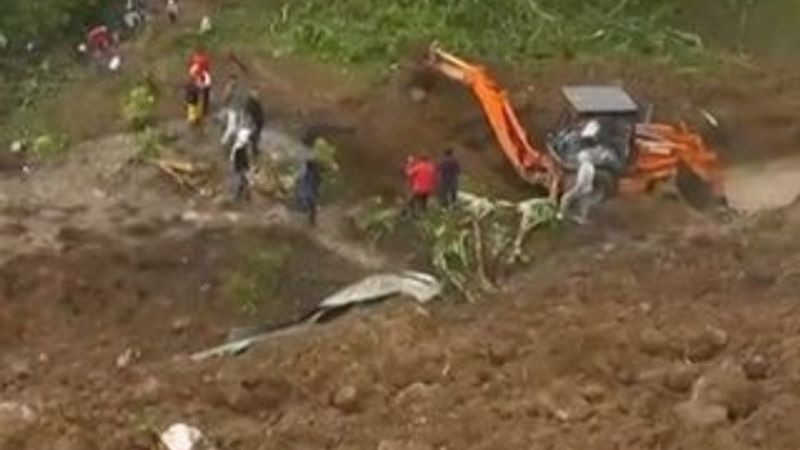 Kolombiya'da toprak kayması: 17 ölü