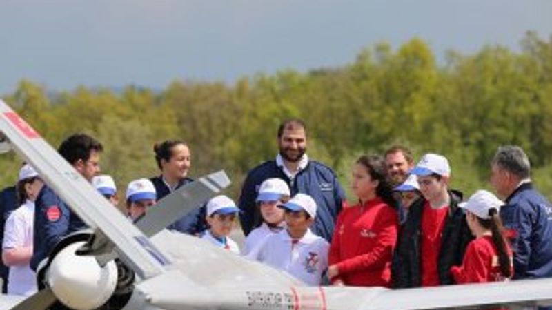 23 Nisan çocukları SİHA uçurdu