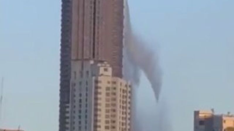 Filipinler'deki deprem gökdelenin havuzunu taşırdı