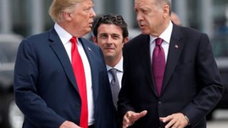 Cumhurbaşkanı Erdoğan, Trump'la görüştü