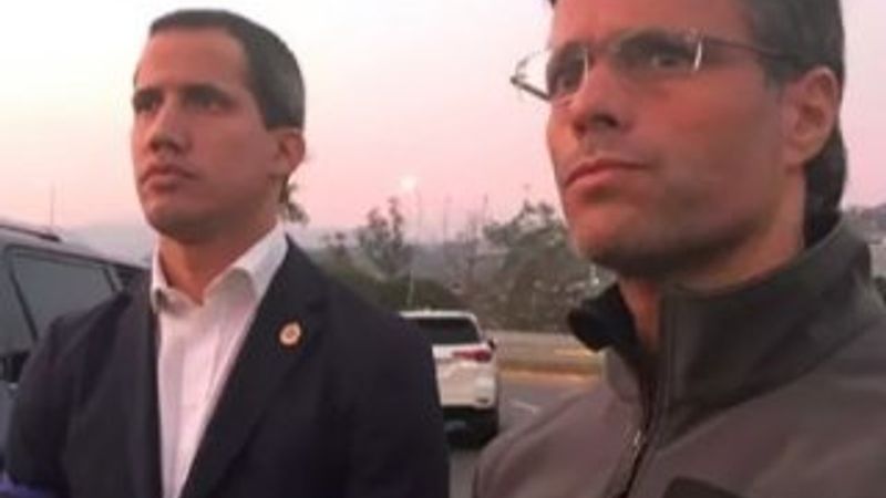 Venezuela’da muhalif lider, Şili Büyükelçiliği'ne sığındı