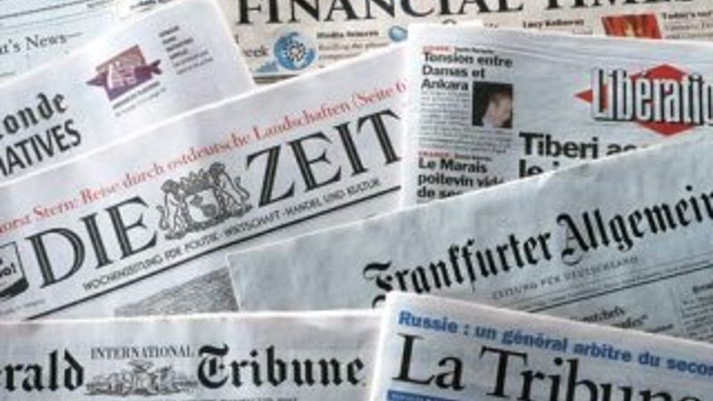 Dünya manşetlerinde öne çıkan başlıklar