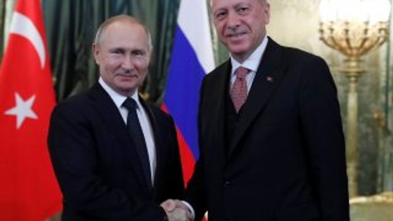 Cumhurbaşkanı Erdoğan ile Putin telefonda görüştü