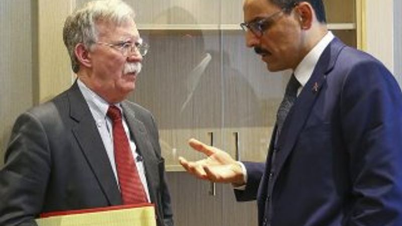 İbrahim Kalın, Bolton ile telefonda görüştü