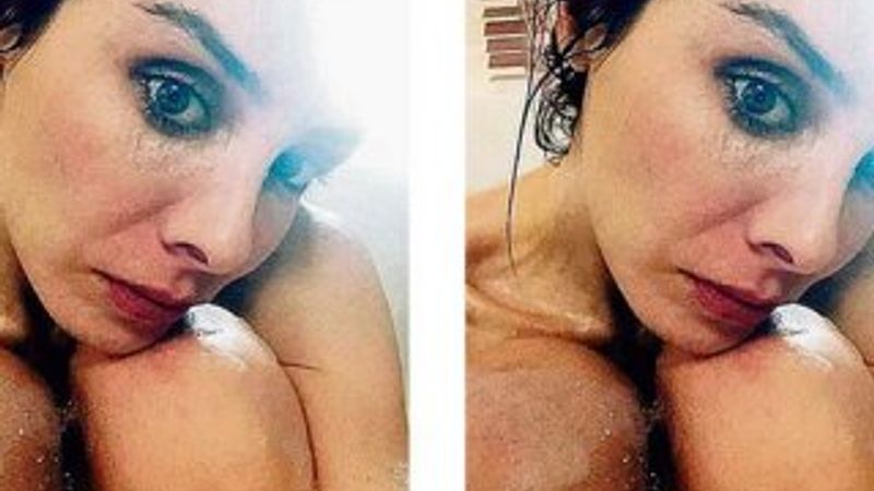 Nur Fettahoğlu'ndan küvet pozu