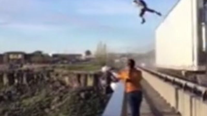 ABD'li heyecan tutkunu paraşütçüler