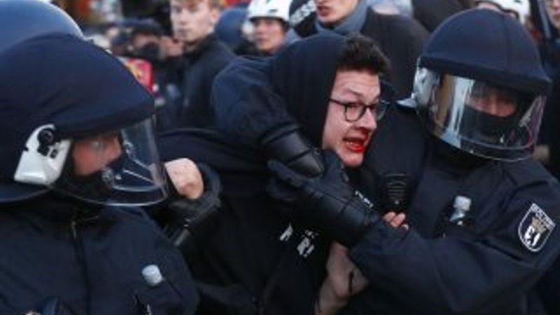 Almanya’da 1 Mayıs sert geçti