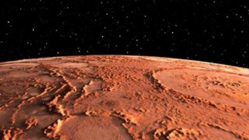 NASA Mars'taki gün batımını görüntüledi