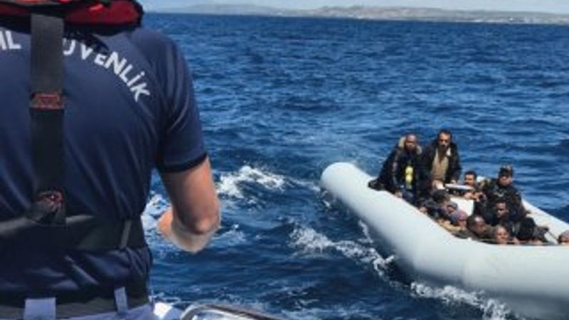 Didim’de 20 kaçak göçmen yakalandı