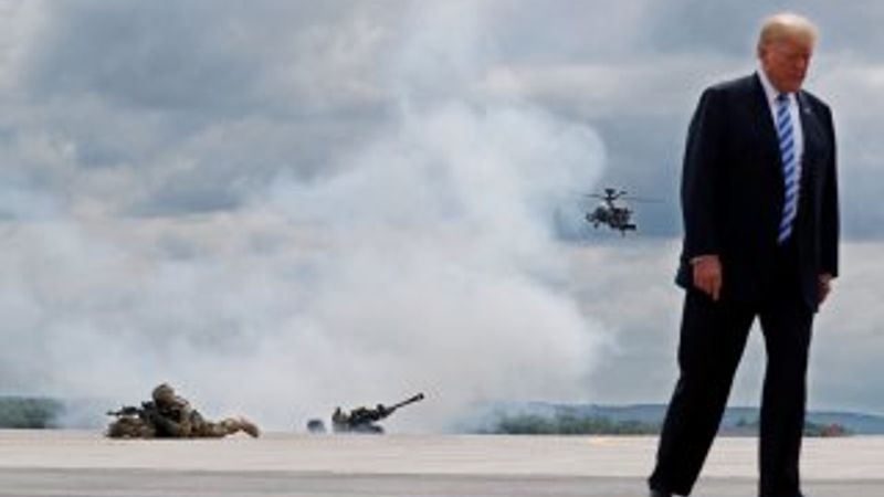 Trump için yapılan 'klozet' gönderiliyor