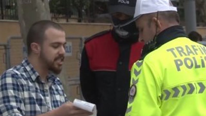 Ehliyetsiz sürücü aldığı cezaya isyan etti