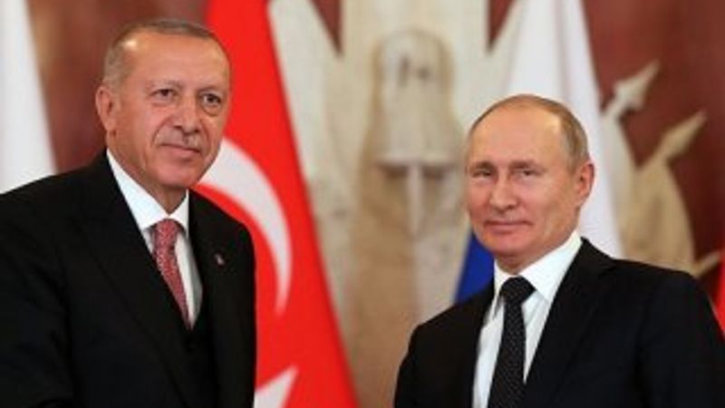 Cumhurbaşkanı Erdoğan Putin ile görüştü