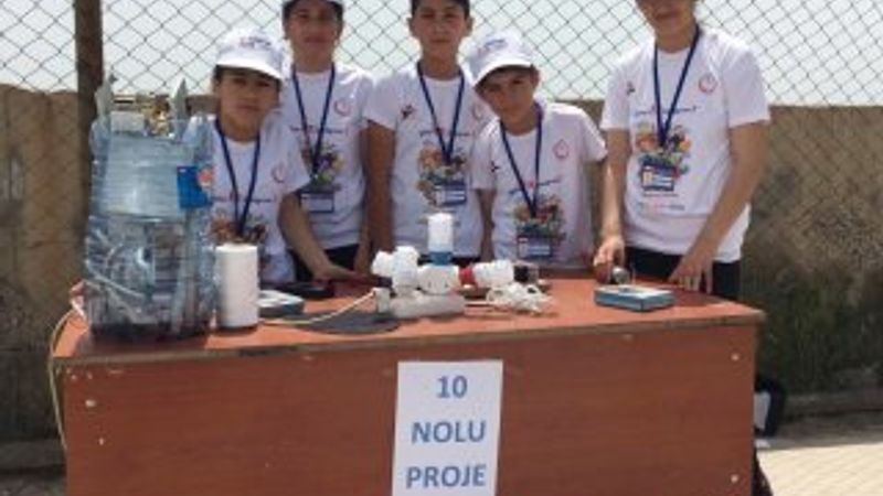 Elektrik üreten Şırnaklı çocuklar