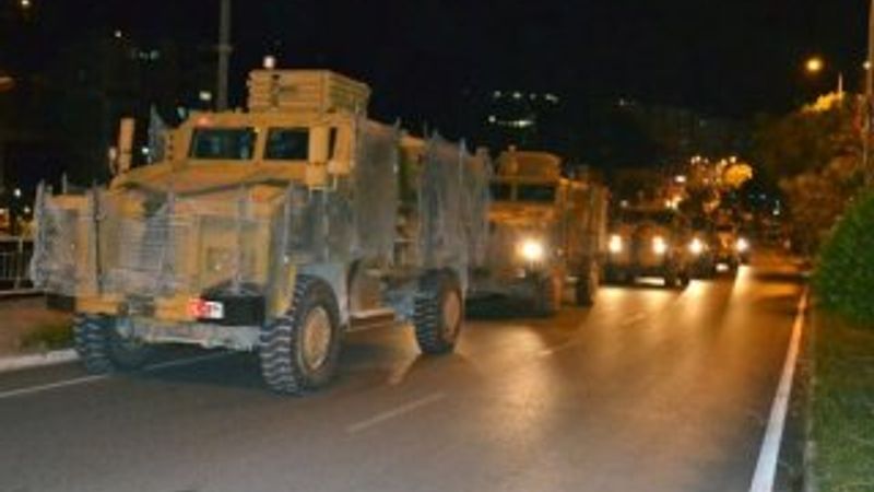 TSK'dan Reyhanlı'ya askeri sevkiyat 