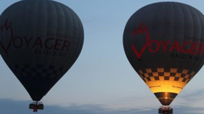Kapadokya’da balon uçuşları iptal edildi