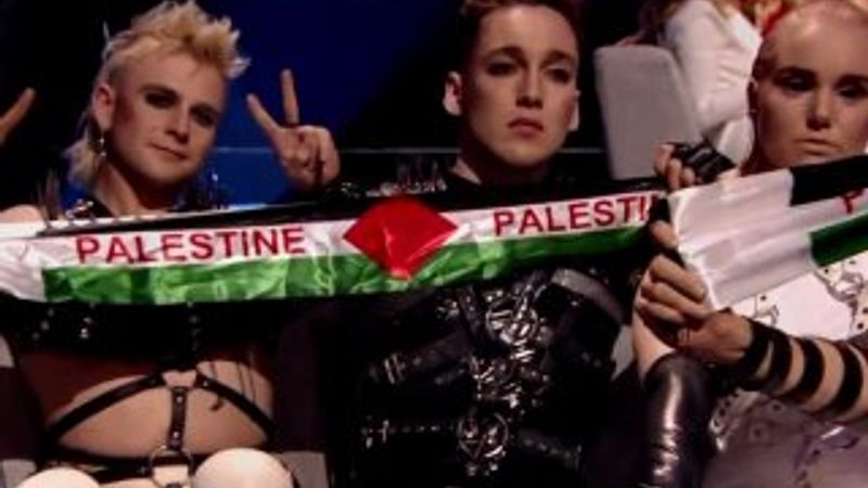Eurovision finaline Filistin damgası