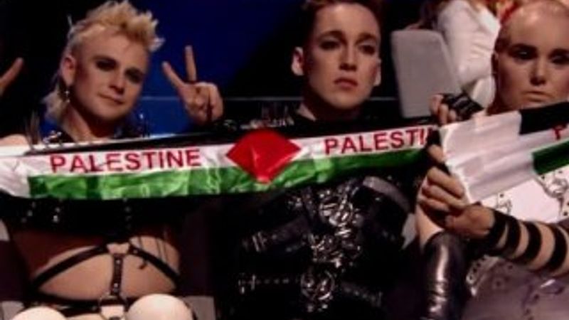 Eurovision'da bayrak açanlara ceza verilecek