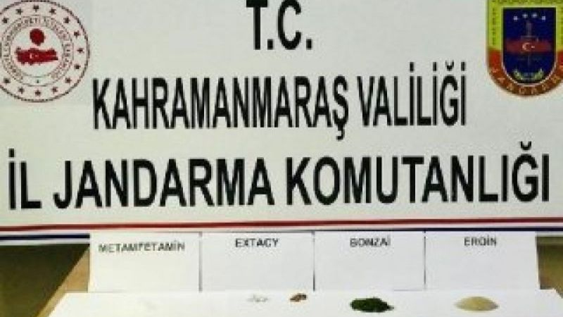 Uyuşturucu madde ele geçirilen araçta 6 gözaltı