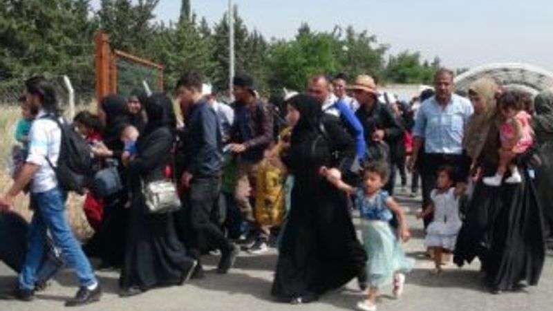 Suriyeliler Ramazan Bayramı için ülkesine gidiyor