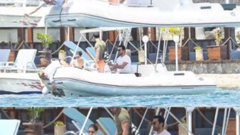 Kenan İmirzalıoğlu-Sinem Kobal tatilde