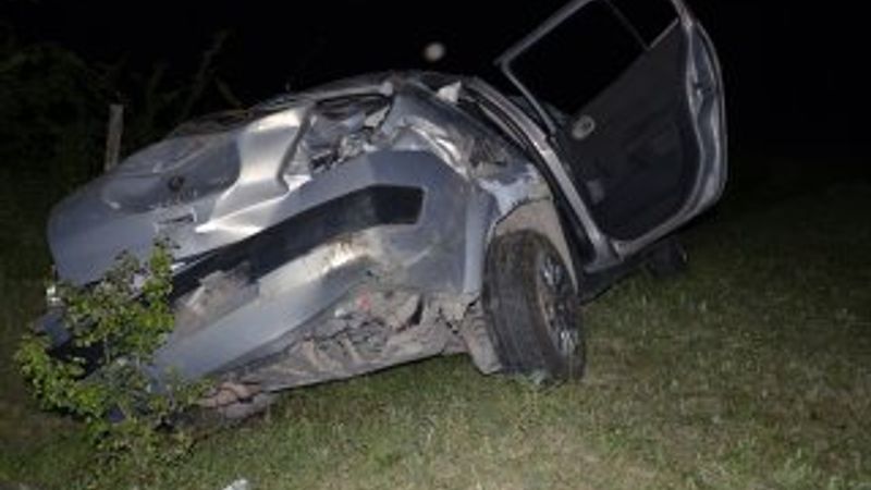 Cenaze yolunda kaza: 1 ölü 5 yaralı