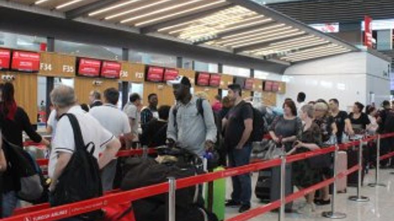 İstanbul Havalimanı'nda bayram yoğunluğu
