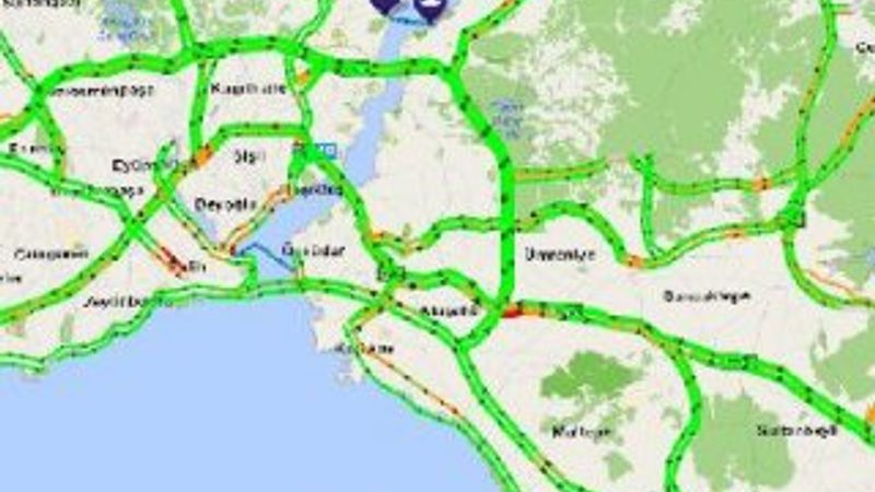 İstanbul'da yollar boş kaldı