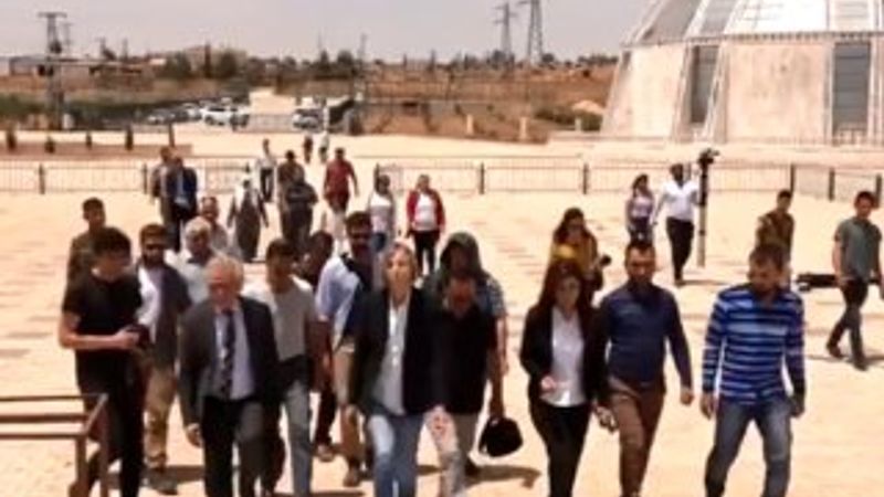 Fransa'dan YPG karargahına resmi ziyaret