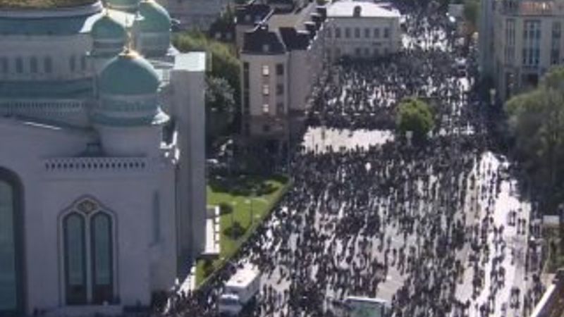 Moskova'da Ramazan Bayramı