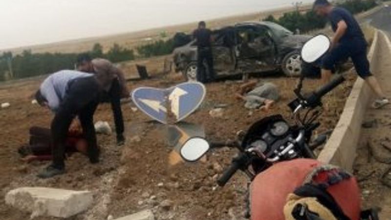 Şanlıurfa'da trafik kazası: 1 ölü, 7 yaralı