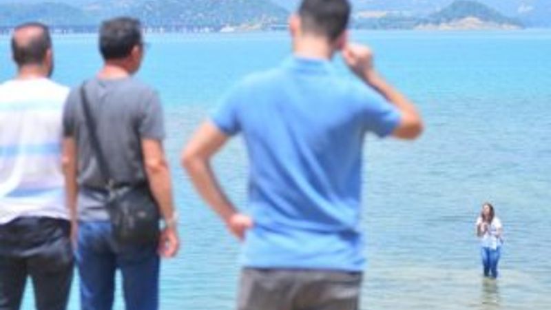 İntihara kalkışan kadın 5,5 saatte ikna edildi