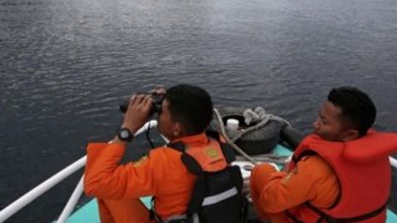 Endonezya'da yük gemisi battı