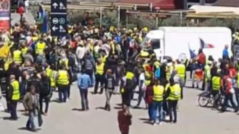 Sarı Yelekliler eylemleri 7 ayı doldurdu