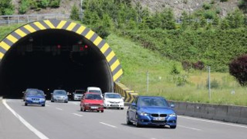 Ramazan Bayramı'nda Bolu'dan 710 bin araç geçti