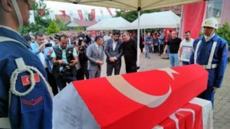 Simav şehidini sonsuzluğa uğurladı