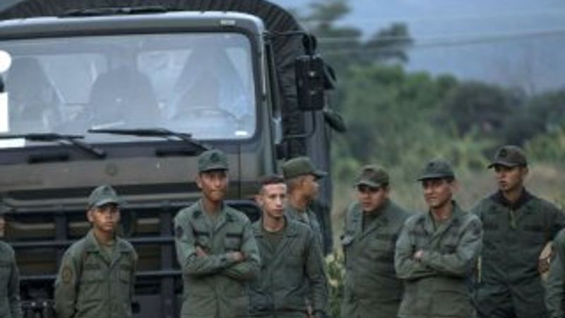 Venezuela-Kolombiya sınırında çatışma