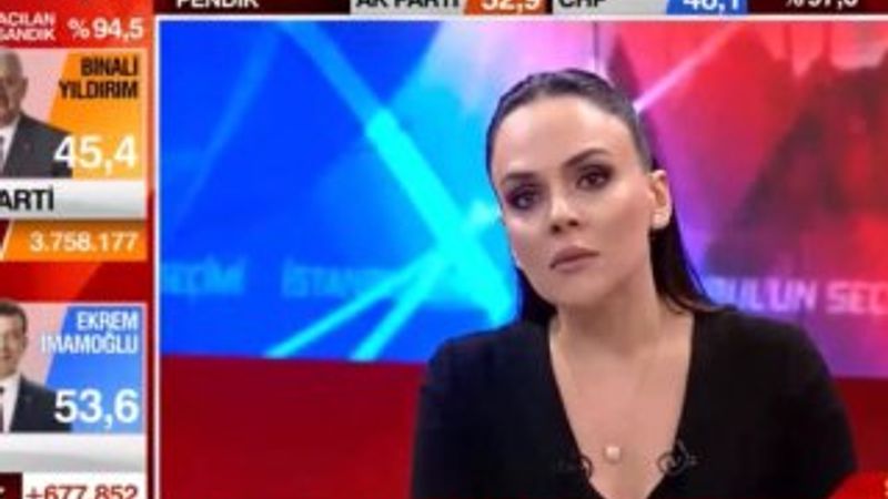 Buket Aydın seçim programında şaşırdı