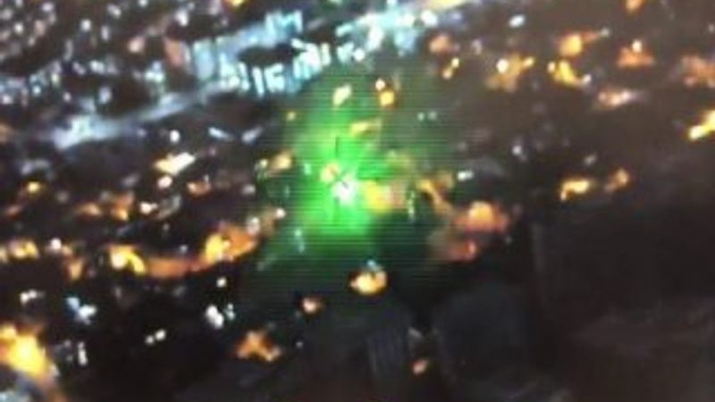 14 bin TL'lik cezaya rağmen 6 uçağa lazer tacizi