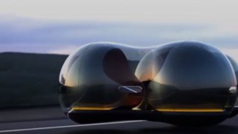 Uçan otomobilin görüntüsü ilk kez paylaşıldı