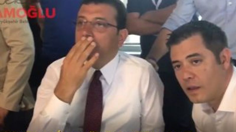 Ekrem İmamoğlu 23 Haziran gecesinden video paylaştı