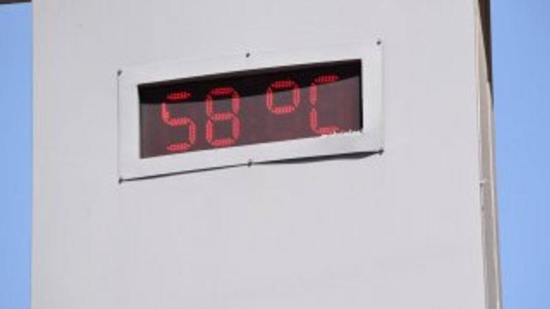 Şanlıurfa 58 dereceyi gördü