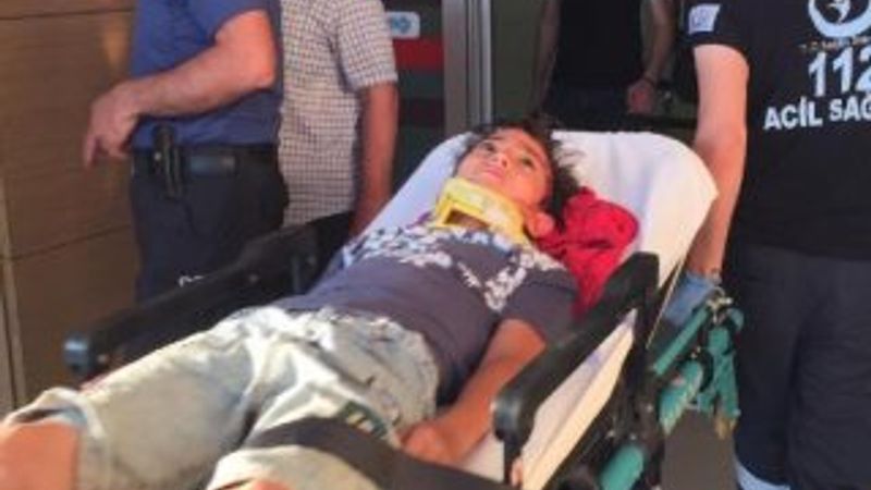 İnegöl'de yola çıkan at kazaya neden oldu; 1 yaralı