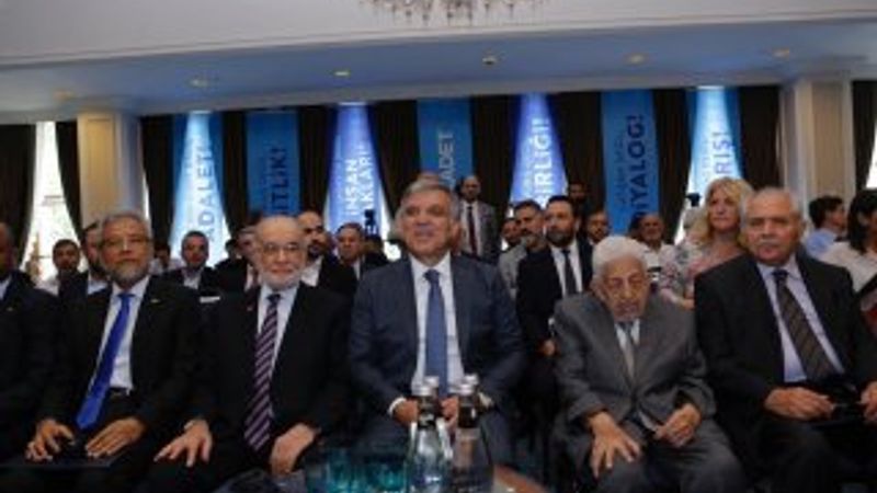 Abdullah Gül, Saadet Partisi'nin etkinliğinde