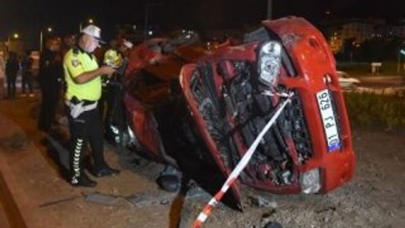 Sivas'ta düğün konvoyundaki araç kaza yaptı: 1 ölü, 3 yaralı