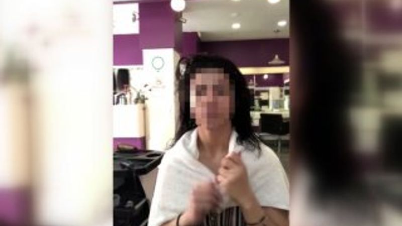 Bakırköy’de saçını yaptıran kadın kaçtı