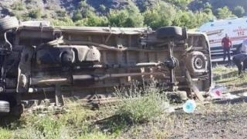 Ordu’da gezi dönüşü feci kaza: 1 ölü, 7 yaralı